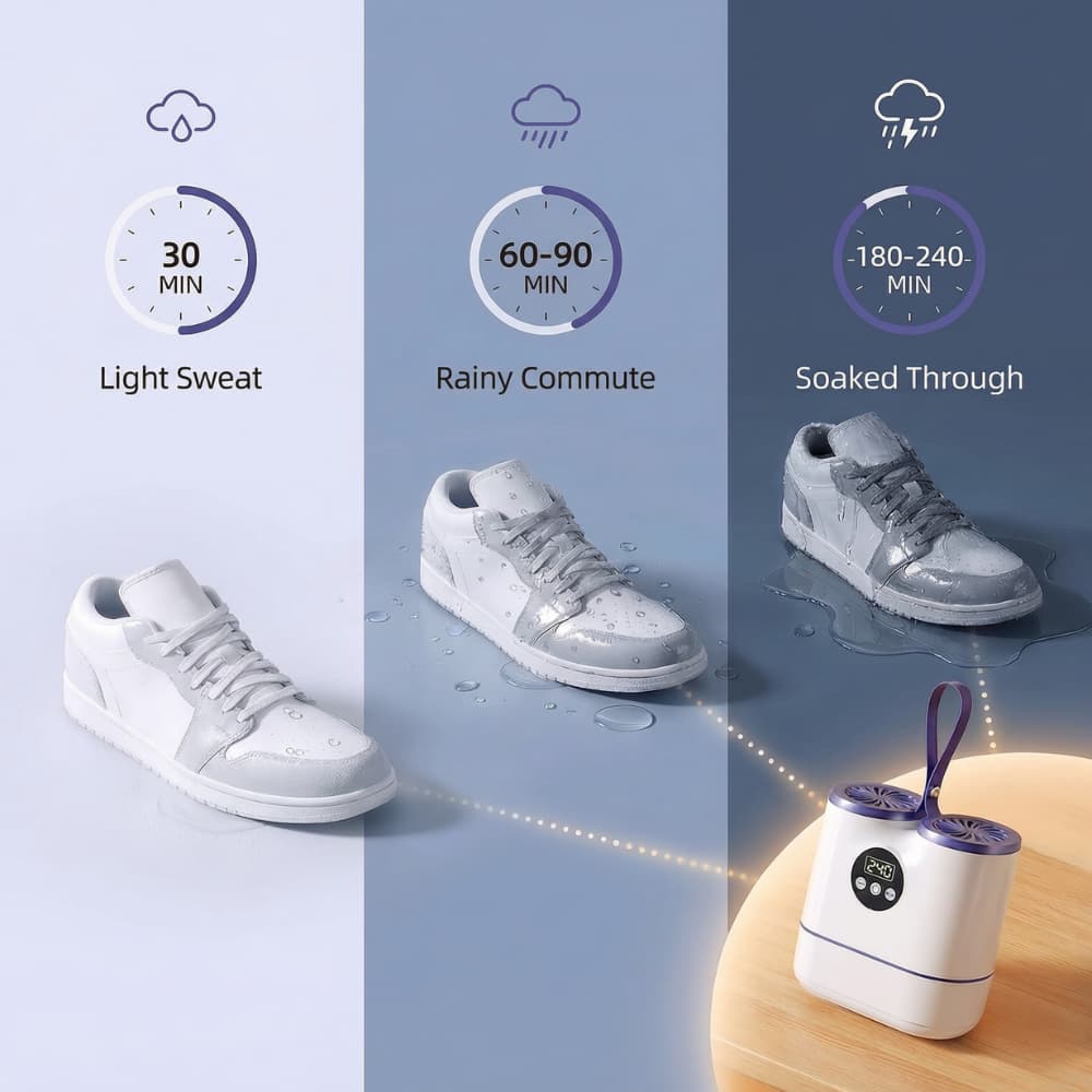 EzDry™ Portable Shoe Dryer