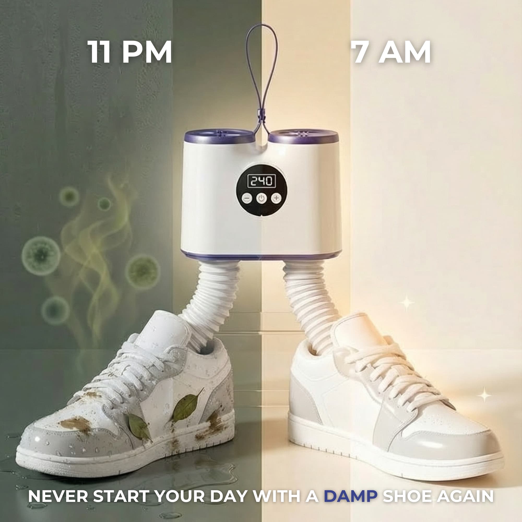 EzDry™ Portable Shoe Dryer